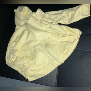 Women's Cream Hooded Jacket